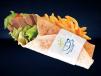 Hot Dog Wrap Sandwich