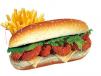 Butterfly Prawns Combo Sandwich