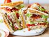 Chicken 65 Club Sandwich