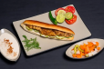 Bran Coated Liver Sandwich