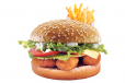 Jumbo Prawns Burger