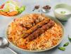 Rice With Mix Grill  Spicy