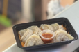 Cheese Corn Momo Fried
