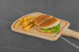 Zinger Burger With Fries