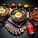 Korean Rice Bowl Family of 4