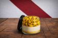 Mango and Passion Fruit Panna Cotta