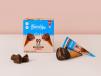 Belgian Chocolate Mini Ice Cream Cone 50 ml x 4