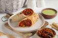 Veg Schezwan Roll.