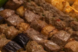 One kilo of mixed grilled meat