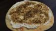 Labneh and Zaatar Manakish