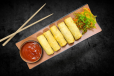 Veg - Chicken Spring Rolls