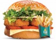 Jumbo Prawns Burger