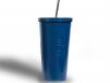 Tumbler 16 Oz Stainless Matte Dark Blue
