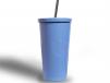 Tumbler 16 Oz Stanless Matte Light Blue