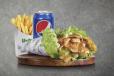 Low Carb Chicken Wrap Combo