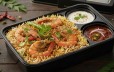 Gongura Prawns Biryani