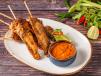 Chicken Satay With Peanut Sauce