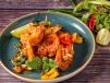 Shrimp With Lemon And Chili Basil