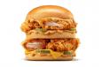 Double Hardee Santa Fe Chicken Sandwich