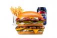 Double Hardee Beef Combo- Medium