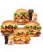 King Savers - 4 Burgers Meal Large