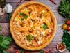 Chicken Tikka Fusion Crust Pizza