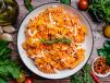 Cheesy Fusilli Pink Pasta