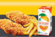 2 Pcs Strips + Fries + Juicе