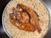 Hamour Grilled With Rice