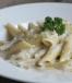 Veg Penne Pasta With White Sauce