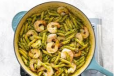 Prawns Penne Pasta With Pesto Sauce