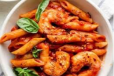 Prawns Penne Pasta With Red Sauce