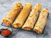 4 Paratha Rolls Platter