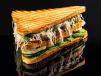 Veg Schezwan Grilled Sandwich