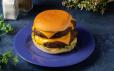 Double Old School Burger