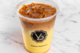 Almond Saffron Frappe