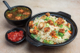 Veg Manchurian Rice  - With Gravy