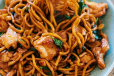 Schezwan Noodle Chicken