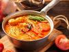 Tomato Rice Noodles With Chicken Soup 鸡汤番茄三鲜米线