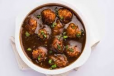 Gobi Manchurian Gravy dish
