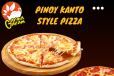 Chicken pizza med