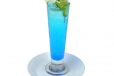 Blue curacao mojito