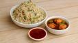 Chicken Fried Rice with Chilli Chicken