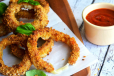 Cheesy Onion Rings