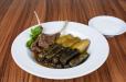 Vine Leaves And Marrows With Lamb Cutlets / ورق عنب و كوسا مع ريش لحم