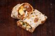 Flaming Vegetarian Wrap / راب خضار حار