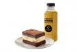 Brownie Ice Cream Sandwich With Smoothies