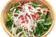 Rocca with Onions and Tomatoes Salad