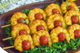 Golden Grilled Shrimp