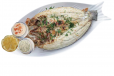 Open Grilled with Olive Lemon and Spices